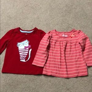 2 Toddler Tops